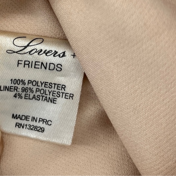 Lover + Friends "Life's a Beach" Lace Crop Top in Papaya - Size XS - Picture 12 of 12